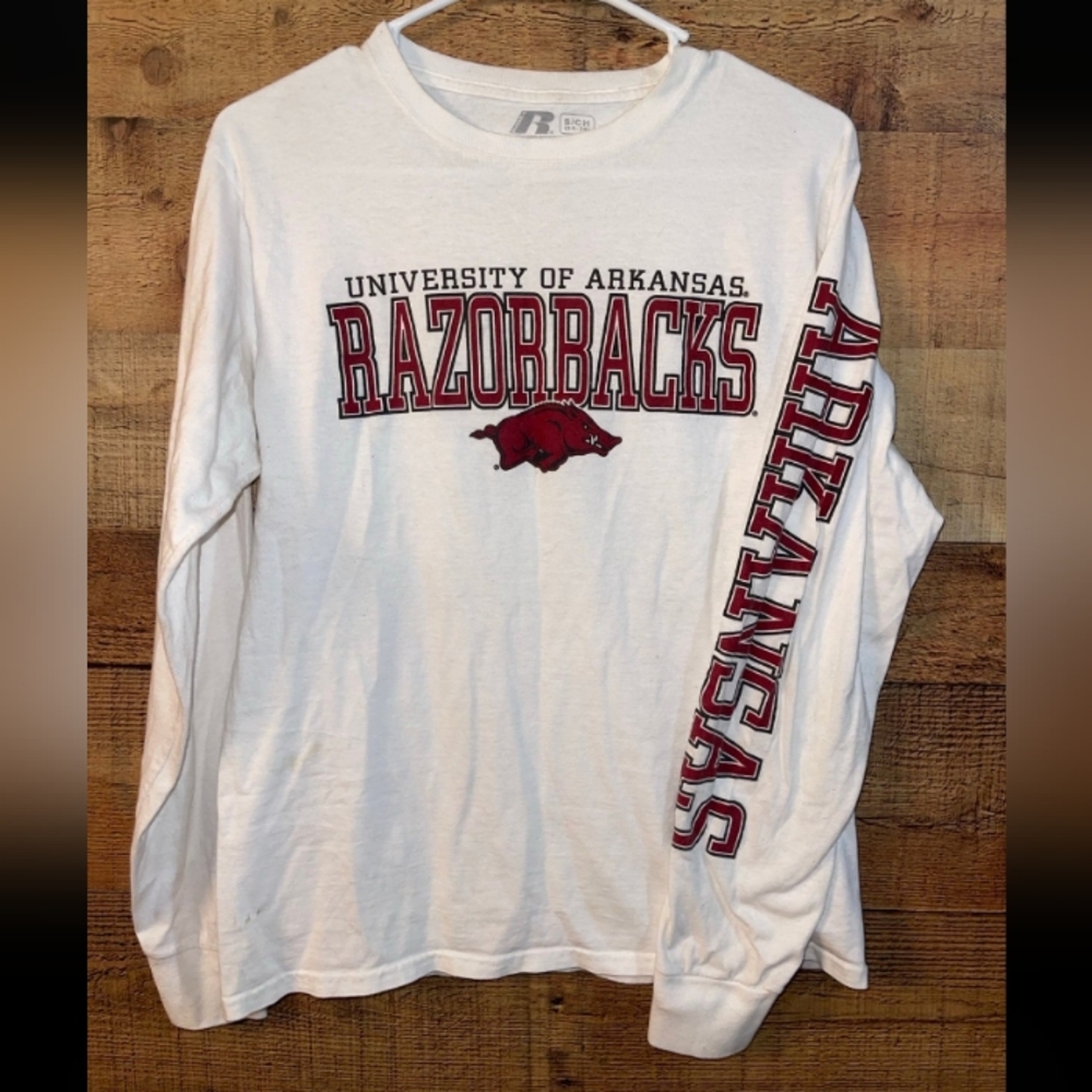 Russell Arkansas Razorbacks long sleeve shirt